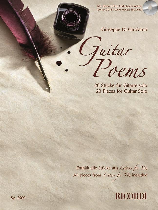 Guitar Poems - 20 Stücke für Gitarre solo - 20 Pieces for Guitar Solo -  noty pro klasickou kytaru